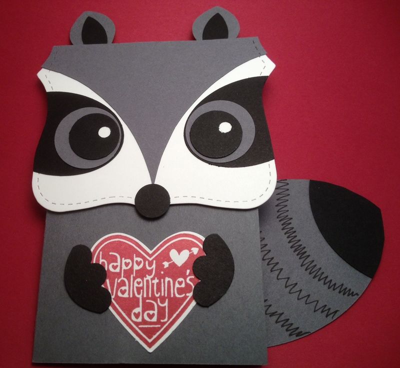 Raccoon Card