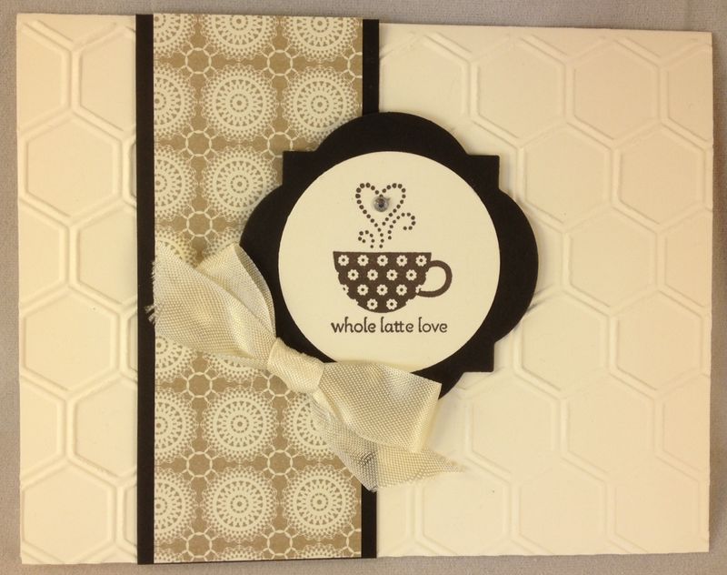 SAB Patterned Occasions Esprersso