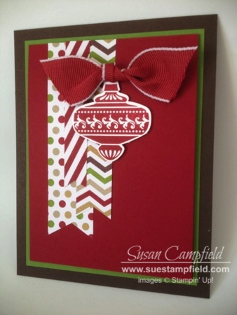 Christmas Collectibles with Season of Style and Cherry Cobbler Stitched Edge Ribbon3-imp