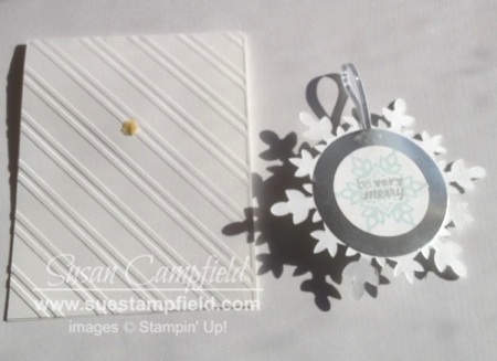 Festive Flurries Snowflake Card with removable ornament5-imp
