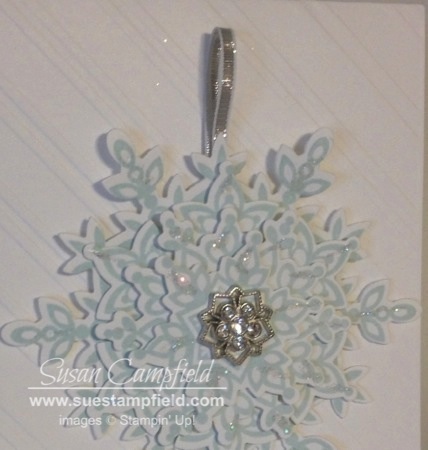 Festive Flurries Snowflake Card with removable ornament2-imp