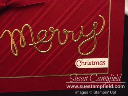 Merry in Gold Foil with Expression Thinlits5-imp