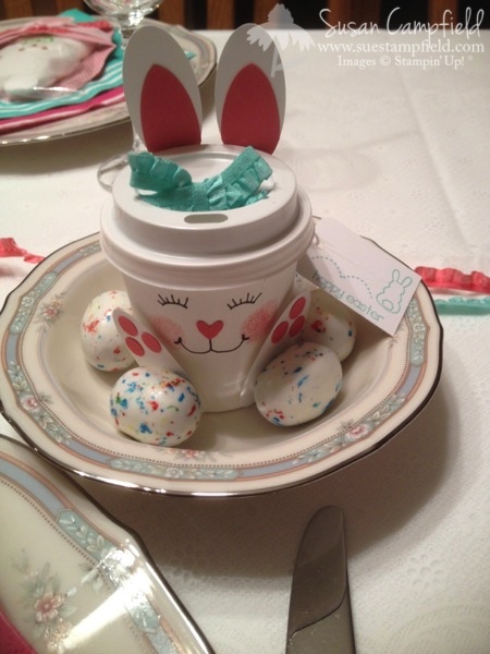 Bunny Brew Mini Coffee Cup Eggstra Spectacular Stampin' Up! Easter Party Favor05-imp