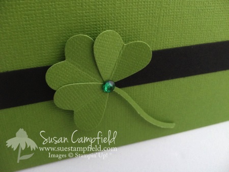 St. Patrick's Day Shamrock Hat Card with Envelope Liner Framelits4-imp
