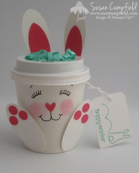 Bunny Brew Mini Coffee Cup Eggstra Spectacular Stampin' Up! Easter Party Favor09-imp
