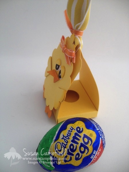 Easter baby chick with Cadbury Cream Egg Treat Holder6-imp
