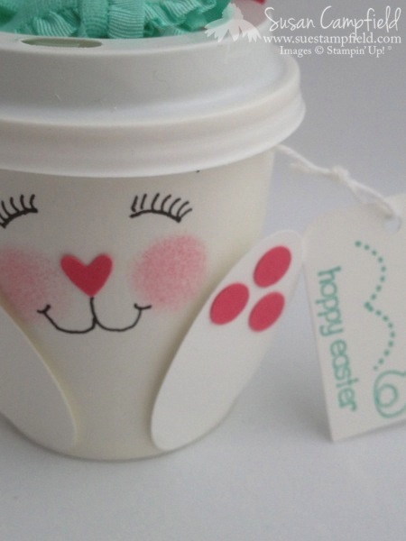Bunny Brew Mini Coffee Cup Eggstra Spectacular Stampin' Up! Easter Party Favor10-imp