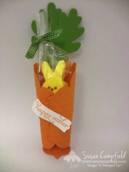 Eaters Peeps Carrot Treat Holder with Floral Frames Framelits1-imp