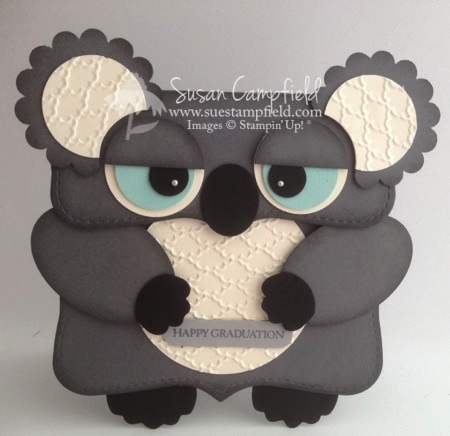 Koala Bear Punch Art Graduation Gift Card Holder2-imp