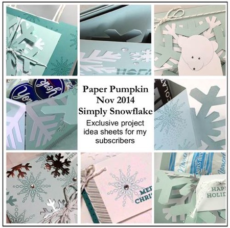 Exclusive Projects For Paper Pumpkin Subscribers, November 20141 Exclusive Projects For Paper Pumpkin Subscribers, November 20141