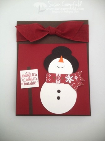 Punch Art Snowman Bottle Tag and Card7-imp Punch Art Snowman Bottle Tag and Card7-imp