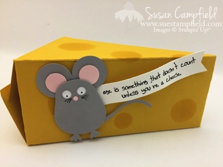 Cutie Pie Framelits Wedge of Cheese Mouse Giggle Greetings1-imp
