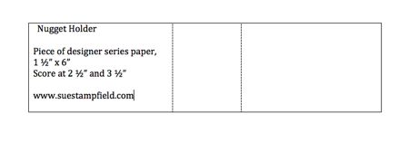 Birthday Blossoms Nugget Holder Pattern1