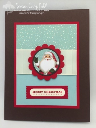 Vintage Card with Home For Christmas4-imp