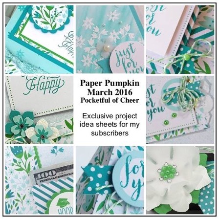 Pocketful of Cheer Project Sheets - 1