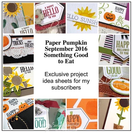 September 2016 Paper Pumpkin Exclusive Projects for Subscribers - 1 September 2016 Paper Pumpkin Exclusive Projects for Subscribers - 1