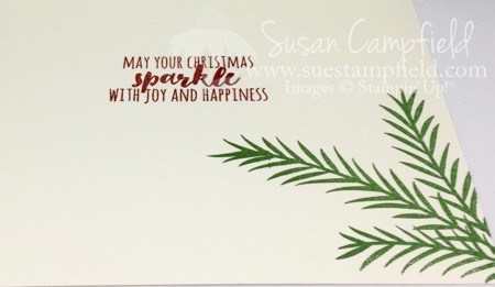 Stampin' Up! Tidings of Comfort and joy Christmas Pines - 2