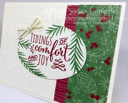 Stampin' Up! Tidings of Comfort and joy Christmas Pines - 5