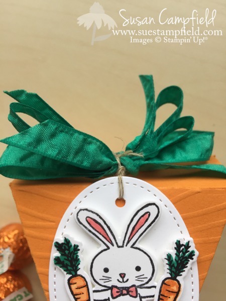 Easter Carrot Box with Cutie Pie Thinlits Dies - 2