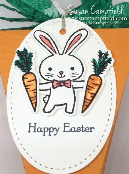 Easter Carrot Box with Cutie Pie Thinlits Dies - 4