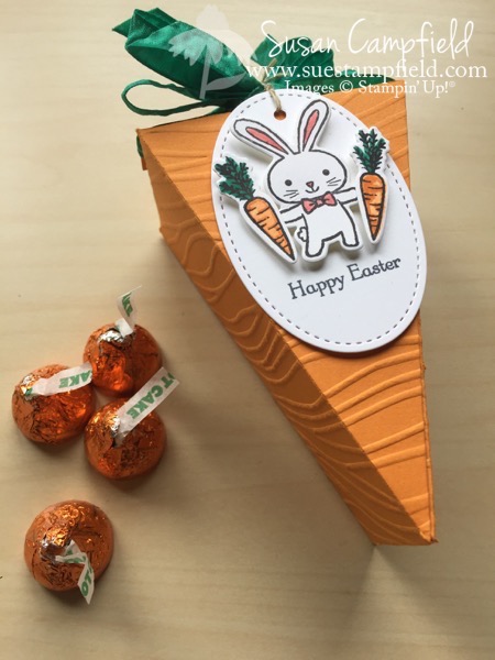 Easter Carrot Box with Cutie Pie Thinlits Dies - 1