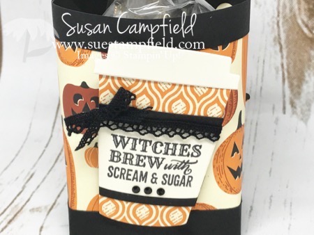 Merry Cafe Halloween K Cup Tote with Spooky Night - 4 Merry Cafe Halloween K Cup Tote with Spooky Night - 4