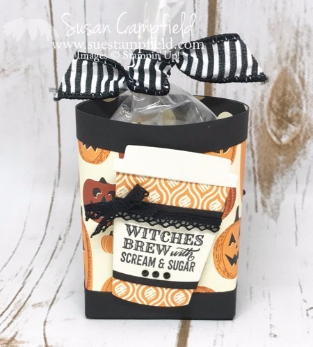 Merry Cafe Halloween K Cup Tote with Spooky Night - 1 Merry Cafe Halloween K Cup Tote with Spooky Night - 1