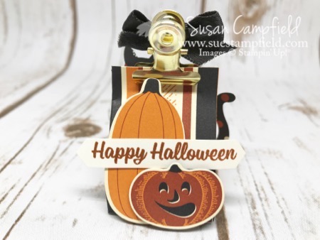 Spooky Cat Spooky Night Teeny Tiny Treat Bag Stampin' Up! - 3