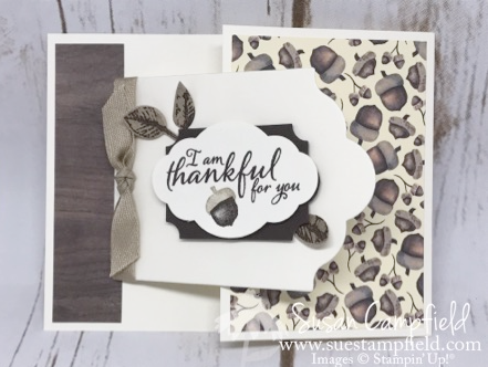 Painted Harvest Painted Autumn Acorn Tri Fold - 1