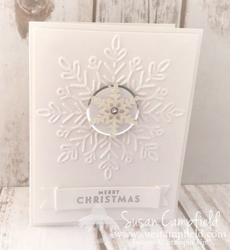 Winter Wonder Seasonal Tags Snowflake Card - 1