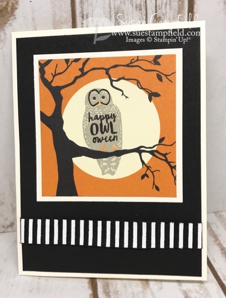 Super Simple Halloween Card with Spooky Night and Spooky Cat - 5