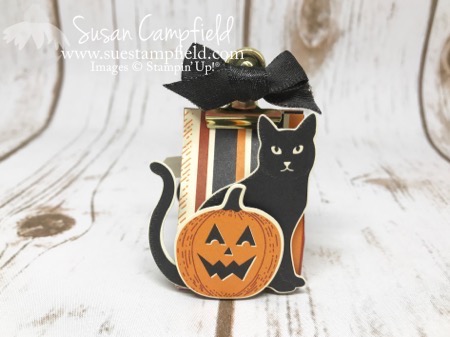 Spooky Cat Spooky Night Teeny Tiny Treat Bag Stampin' Up! - 5
