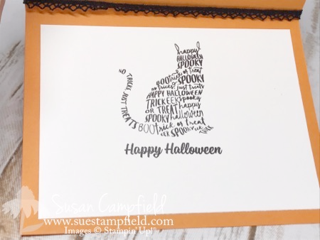 Two Tier Eclipse Technique With Stampin' Up! Large Letter Framelits Dies - 8