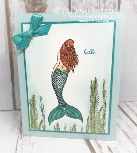 Stampin' Blends Bella & Friends Magical Mermaid Sharing Sweet Thoughts Christmas In The Making - 1
