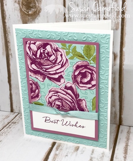 Petal Garden Best Wishes Card - 3