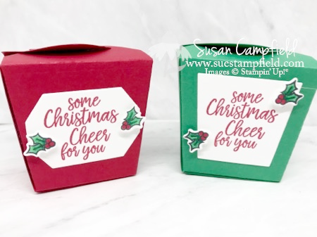 Simple Santa and Elf Takeout Thinlits Dies Takeout Treats - 4