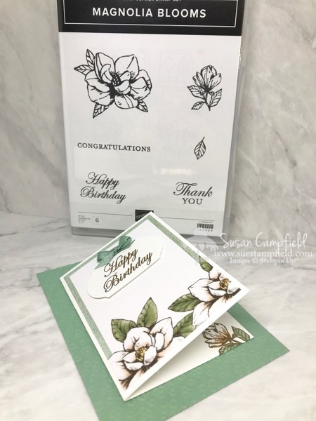 Magnolia Blooms Magnolia Lane Cards & More Card Pack Small Memories & More - 8