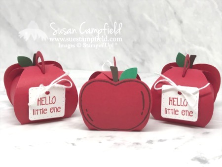 Apple Harvest Hello Mini Curvy Keepsake Box - 1 Apple Harvest Hello Mini Curvy Keepsake Box - 1