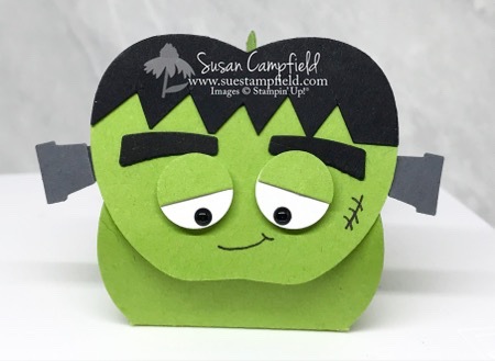Halloween Frankie Mini Curvy Keepsake Box - 1 Halloween Frankie Mini Curvy Keepsake Box - 1