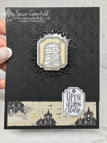 Spooktacular Bash Halloween Mummy Card - 1