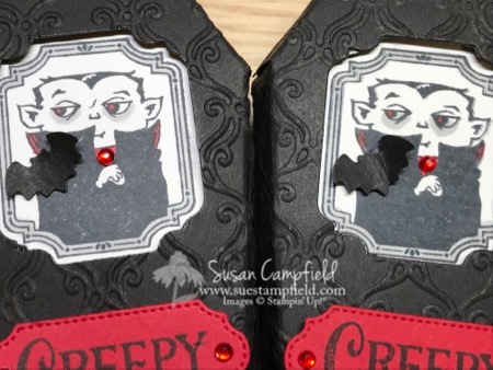 Halloween Creepy Vampire Coffin Treat Box - 7
