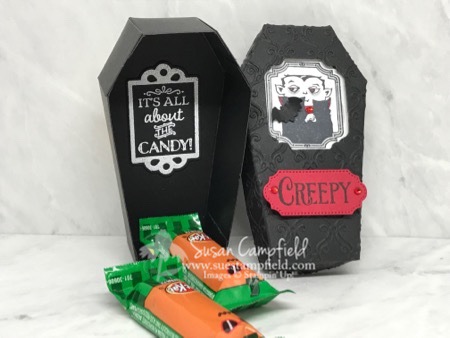 Halloween Creepy Vampire Coffin Treat Box - 7