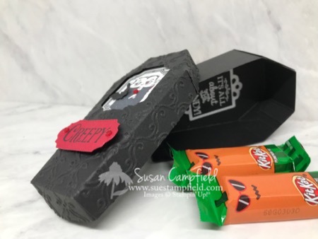 Halloween Creepy Vampire Coffin Treat Box - 7