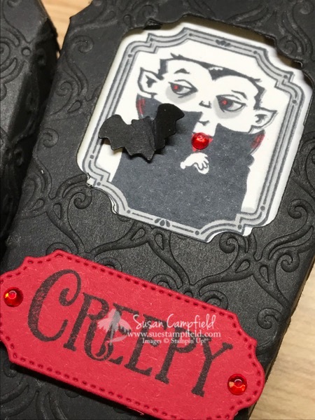 Halloween Creepy Vampire Coffin Treat Box - 7