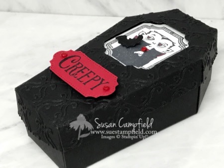 Halloween Creepy Vampire Coffin Treat Box - 7