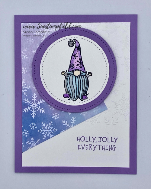 Gnome For The Holidays Trapezoid One Sheet Wonder - 2