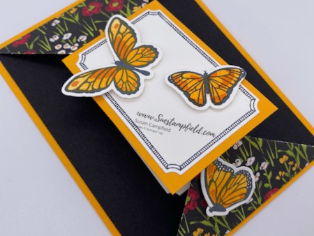 Floating & Fluttering Double Point Card - 2