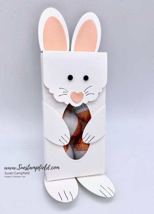 Adorable Bunny Box with Delightful Tag Topper Punch - 1