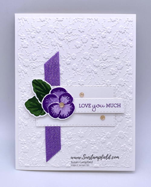 Stampin' Up! Pansy Patch Love You Much in Purple - 3 (1)