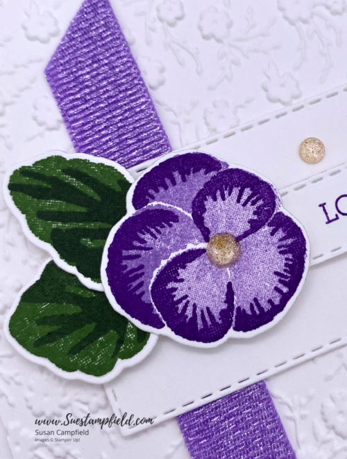 Stampin' Up! Pansy Patch Love You Much in Purple - 2 (1)